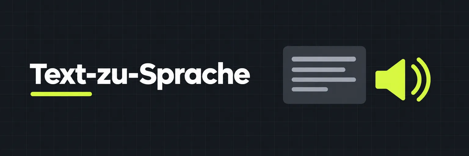 Text-zu-Sprache