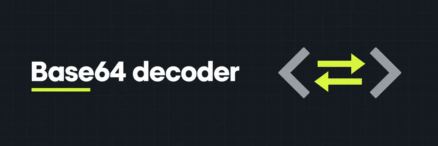 Base64 decoder