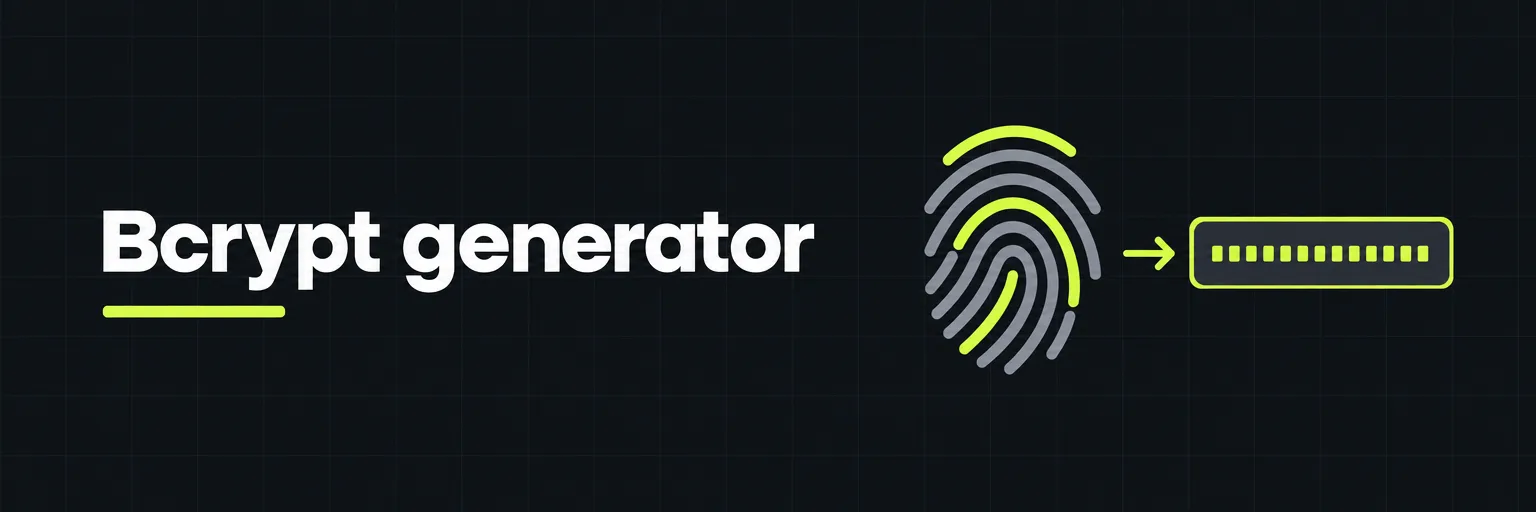 Bcrypt generator