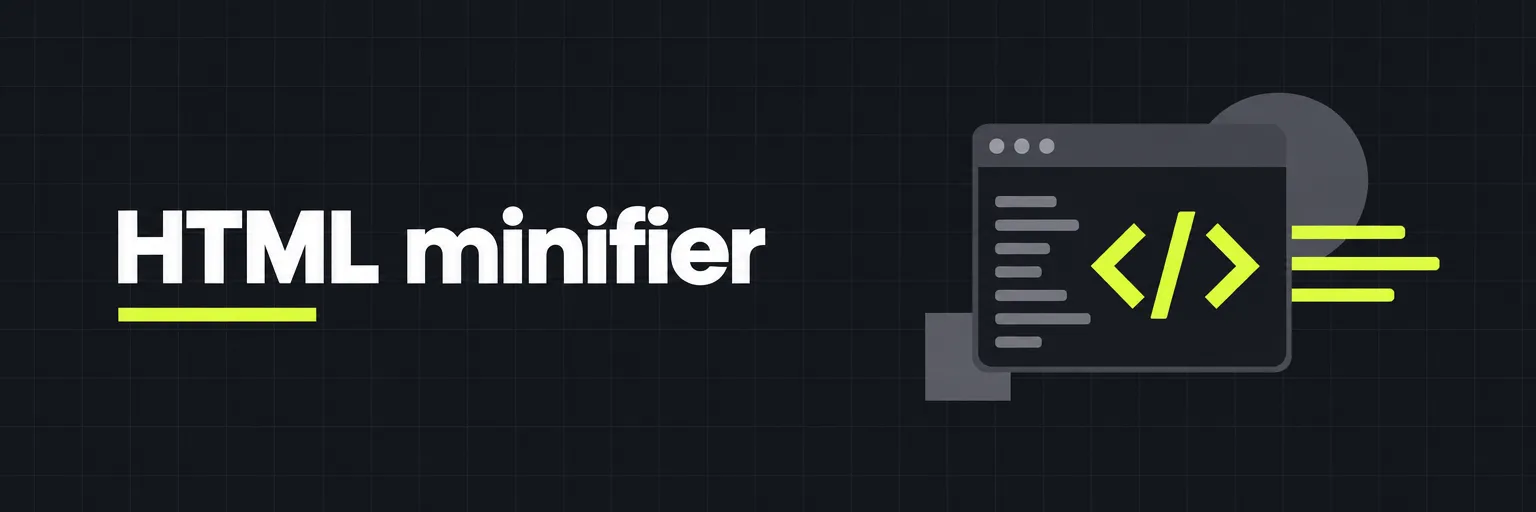 HTML minifier