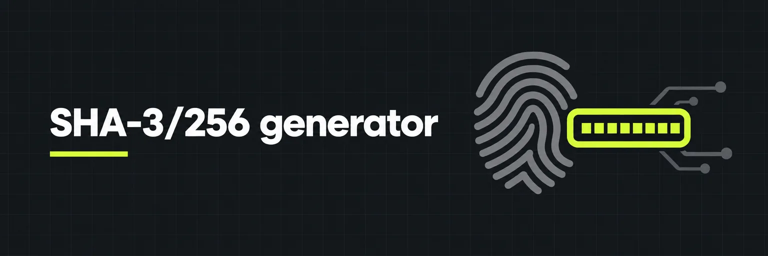 SHA-3/256 generator