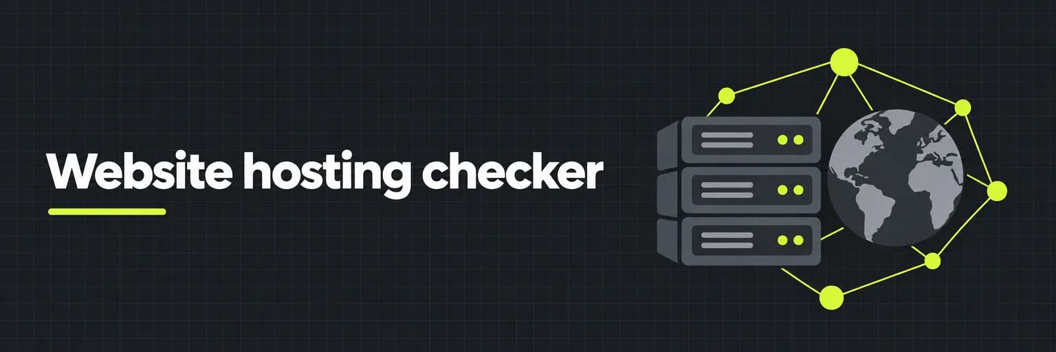 Website hosting checker