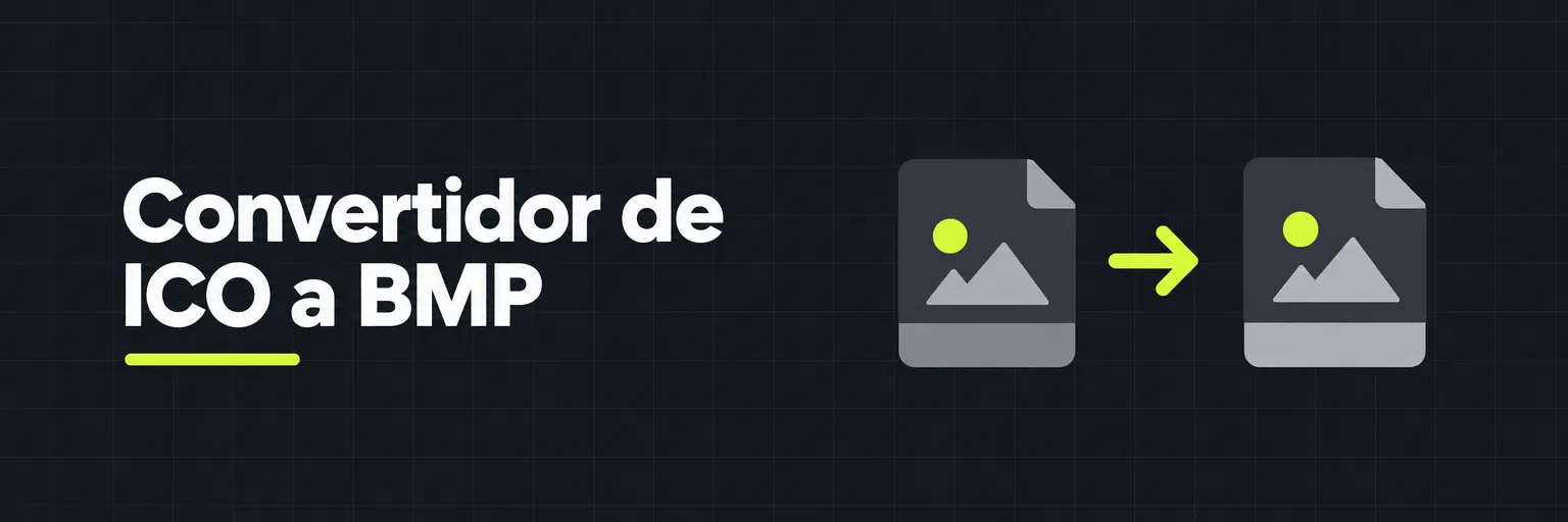 Convertidor de ICO a BMP