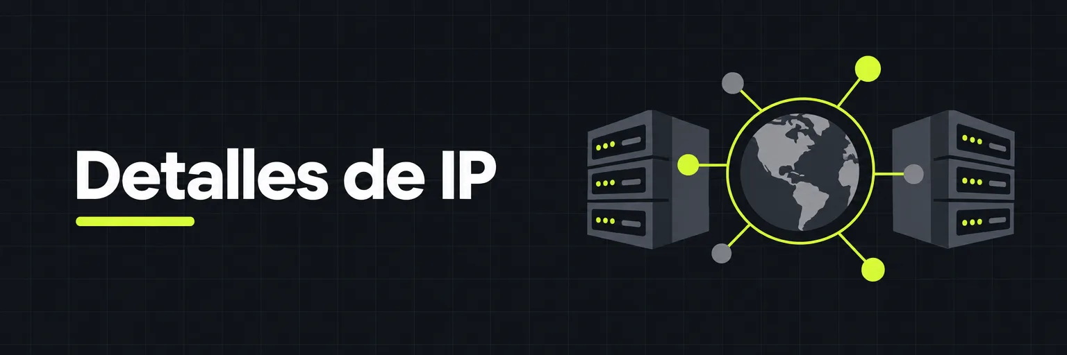 Detalles de IP