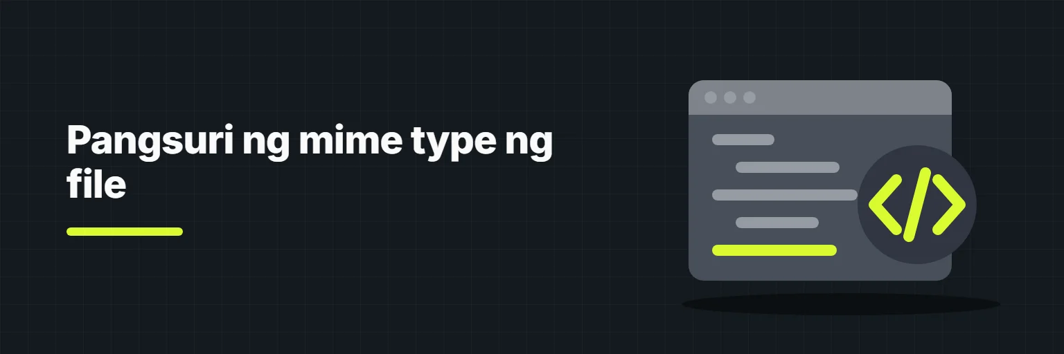Pangsuri ng mime type ng file