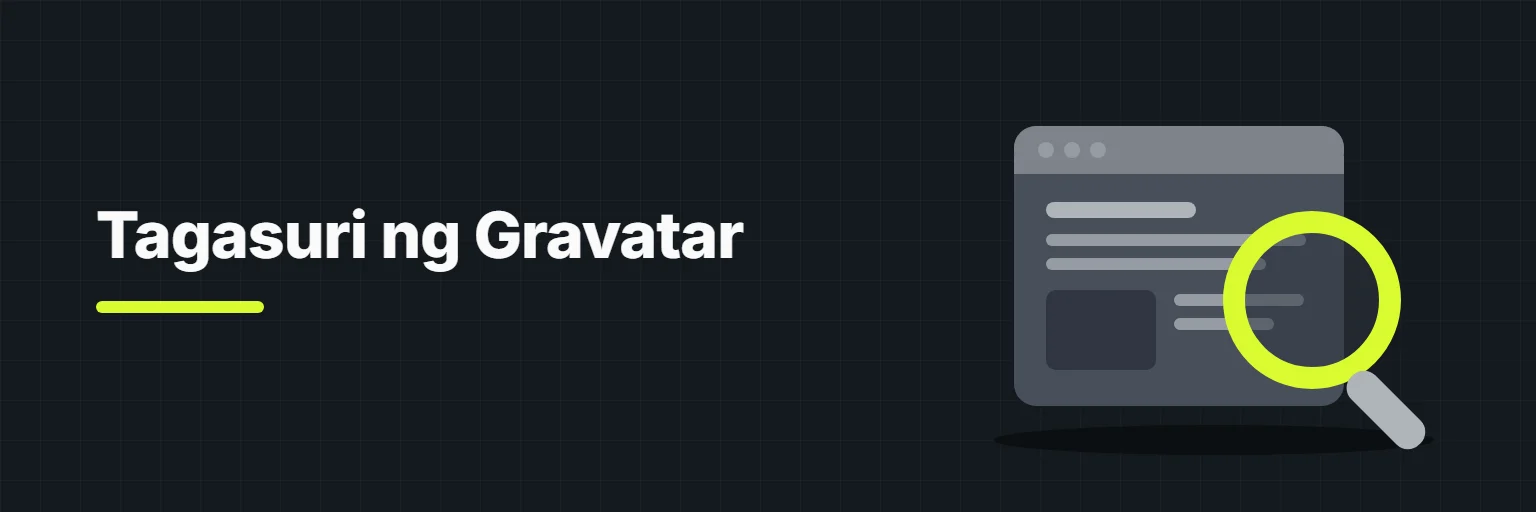 Tagasuri ng Gravatar