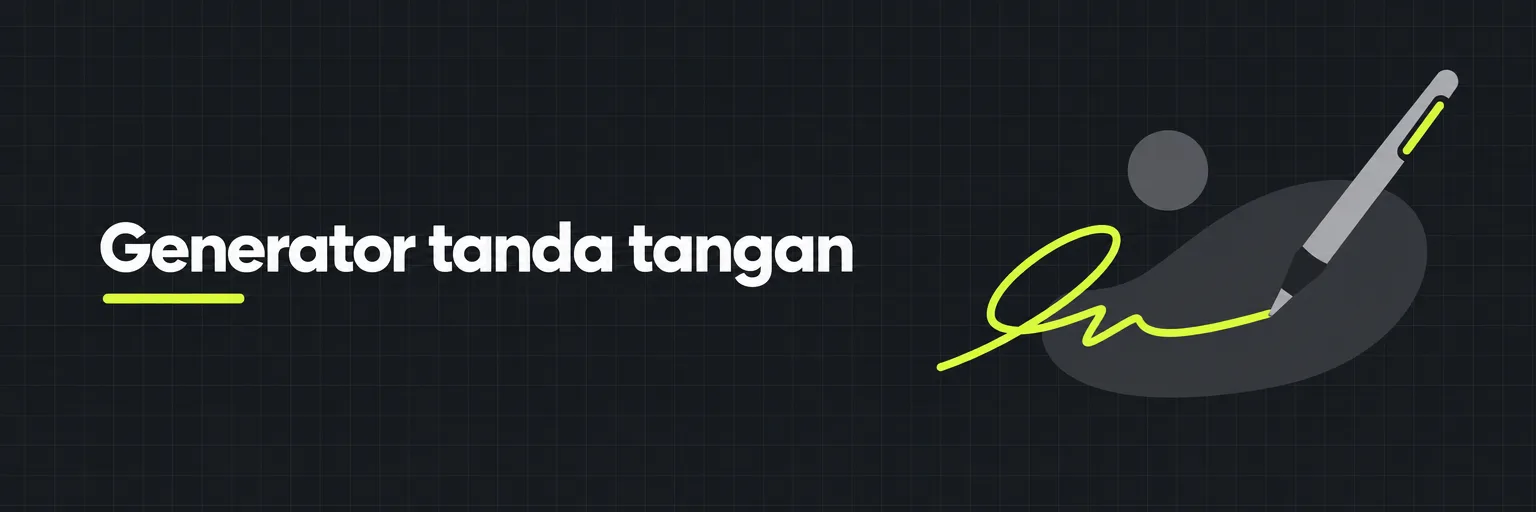 Generator tanda tangan