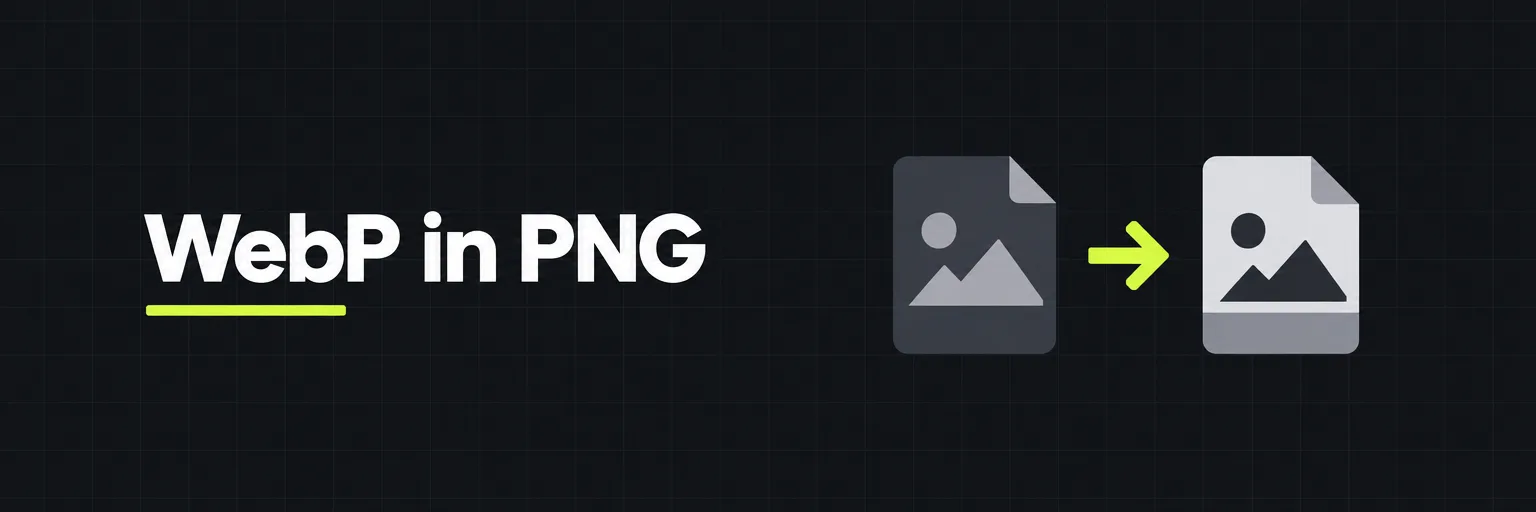 WebP in PNG
