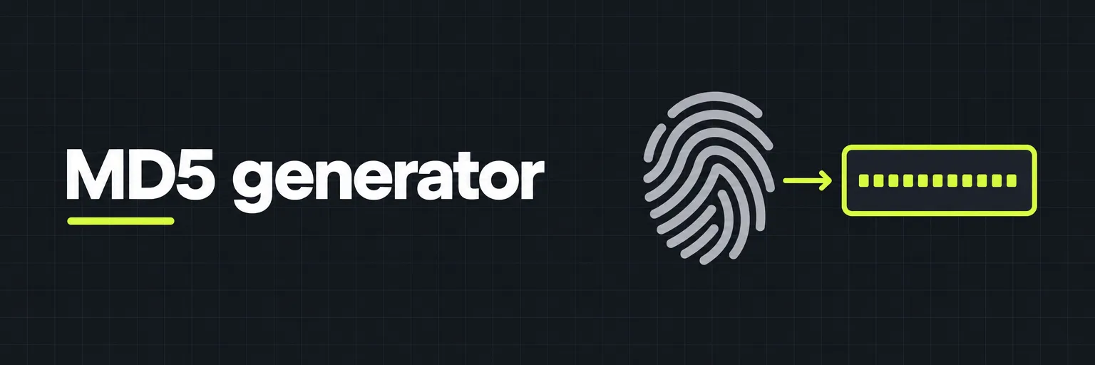 MD5 generator