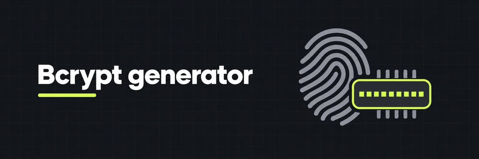 Bcrypt generator