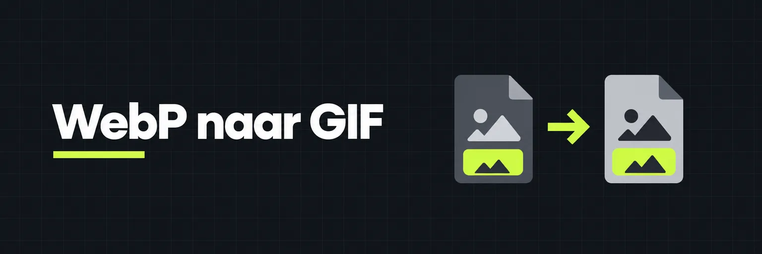 WebP naar GIF