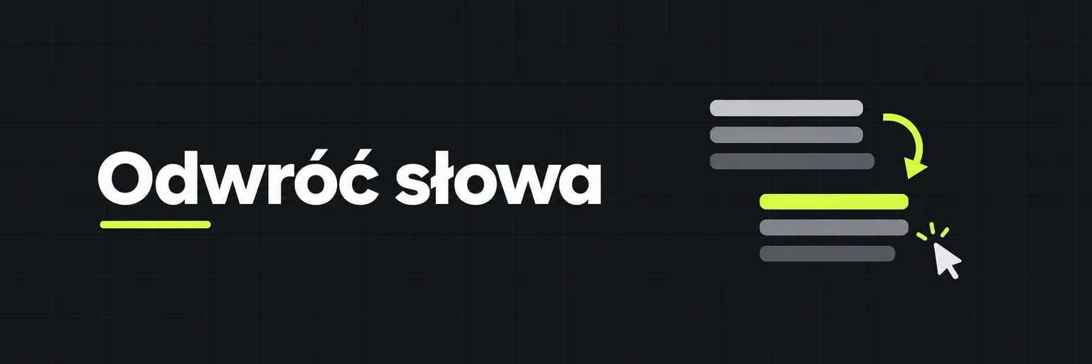 Odwróć słowa