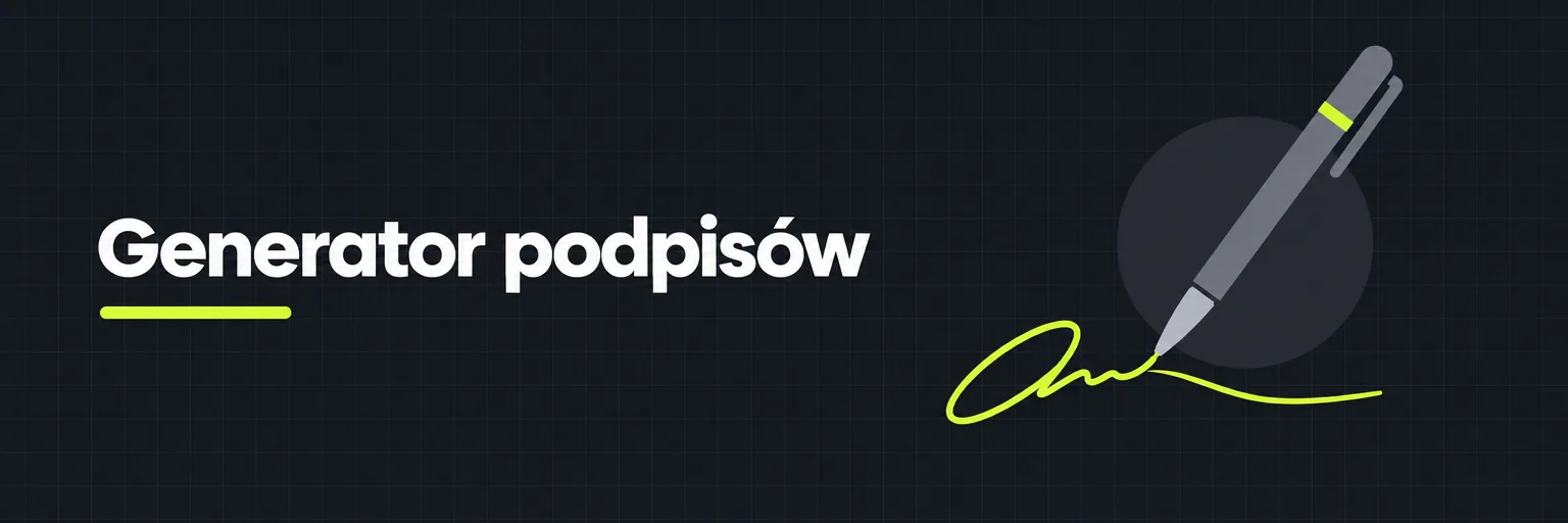 Generator podpisów