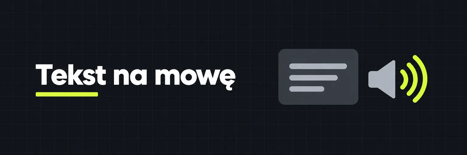 Tekst na mowę