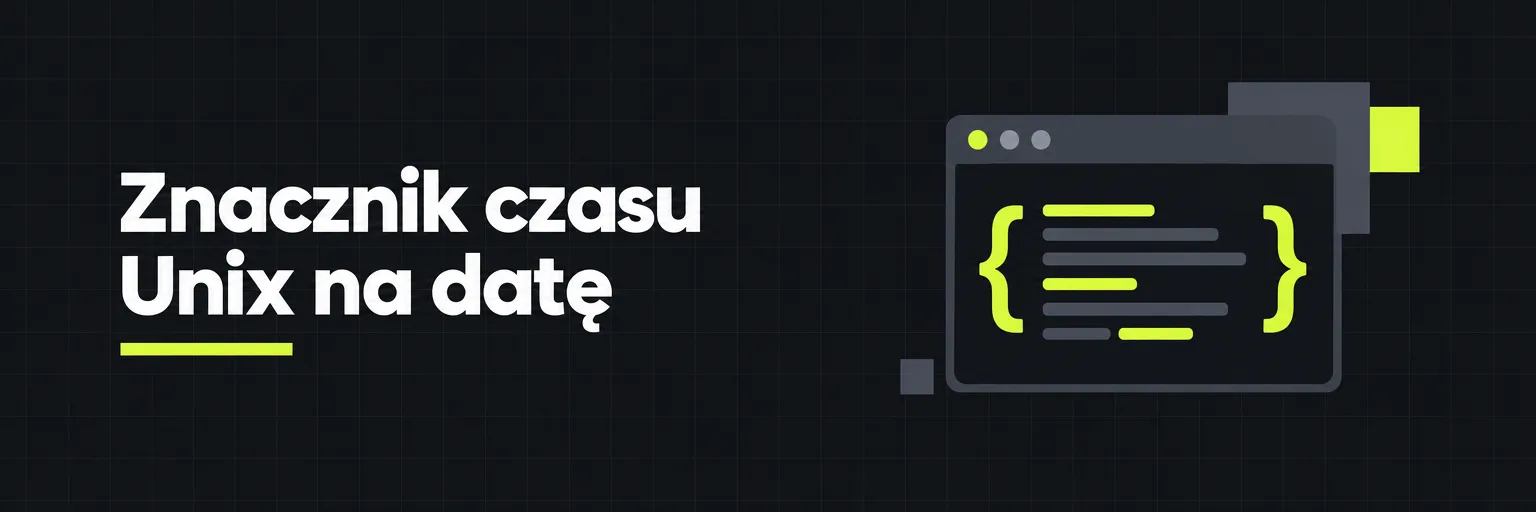 Znacznik czasu Unix na datę