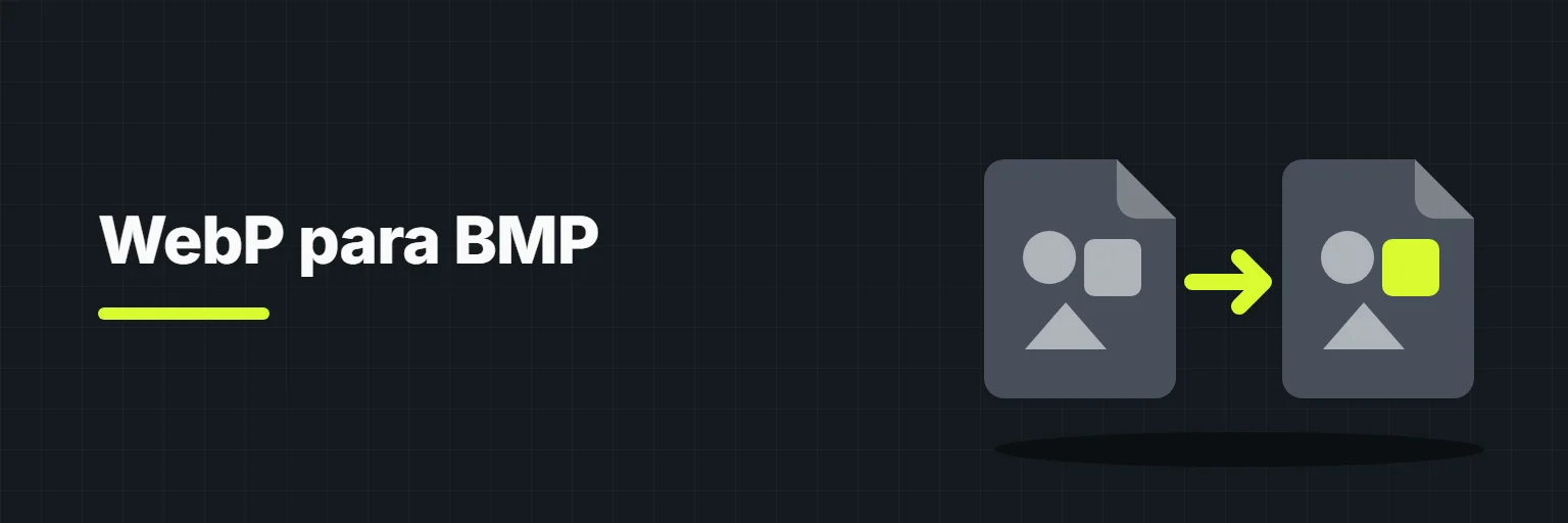 WebP para BMP