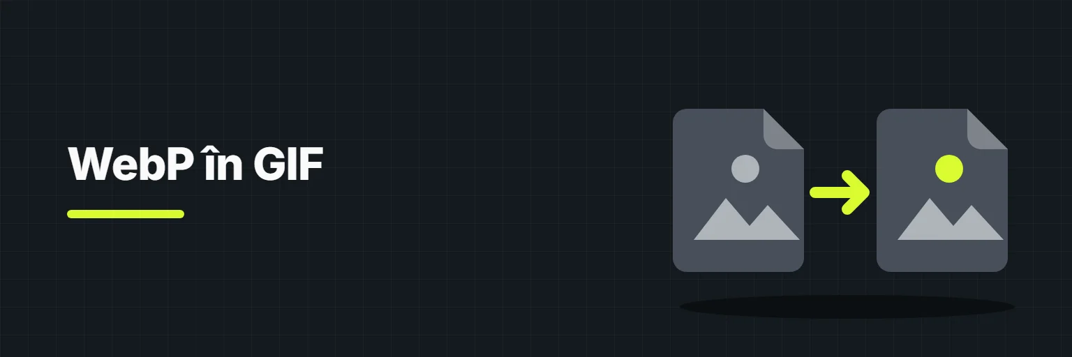 WebP în GIF