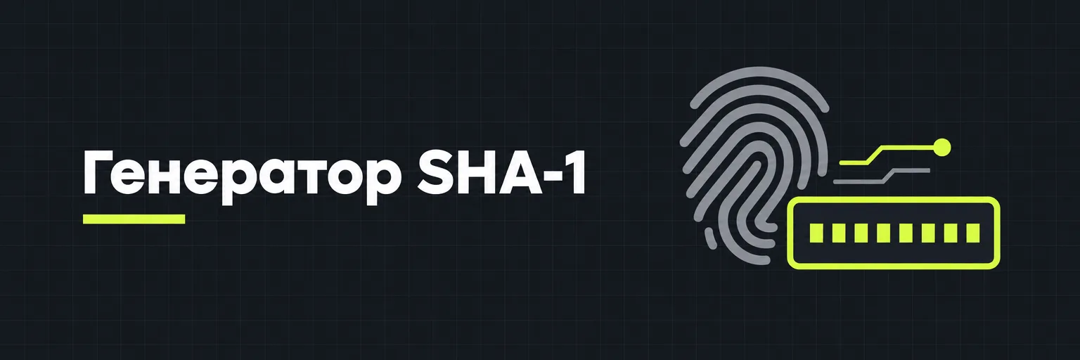 Генератор SHA-1