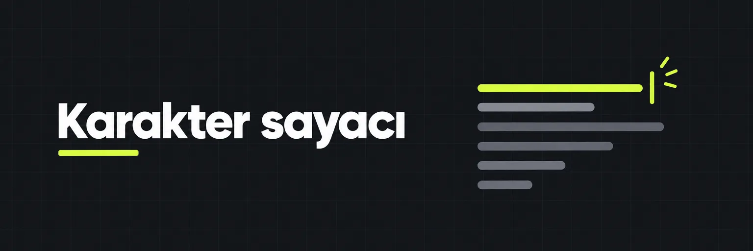 Karakter sayacı
