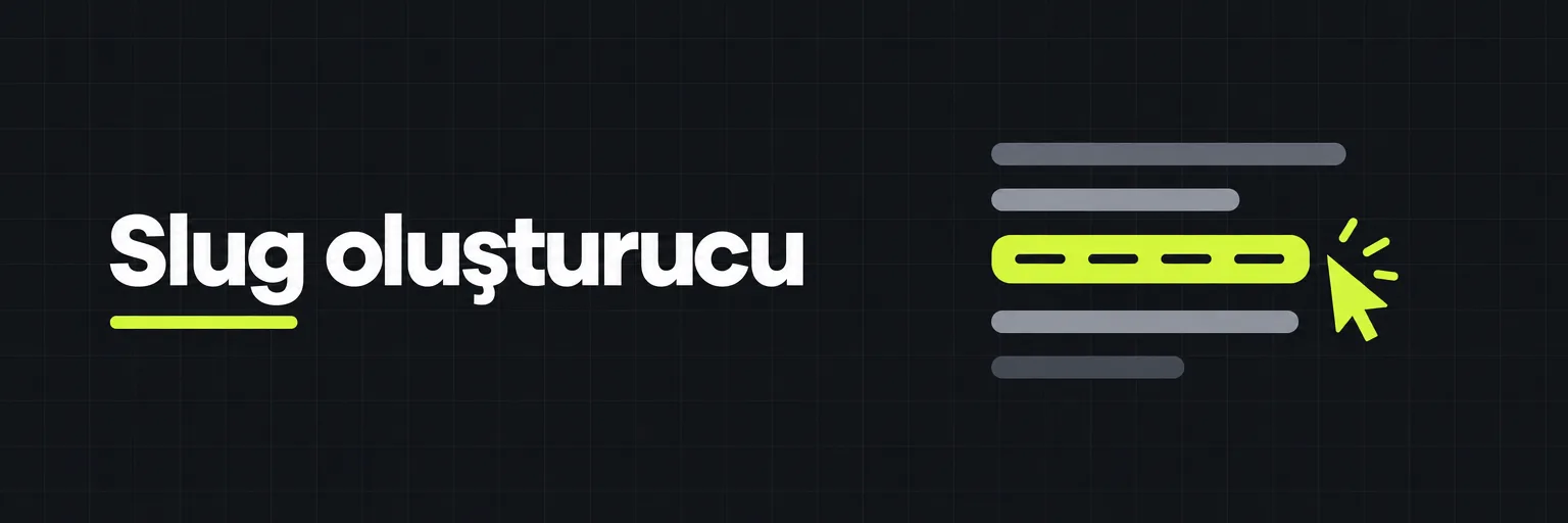 Slug oluşturucu