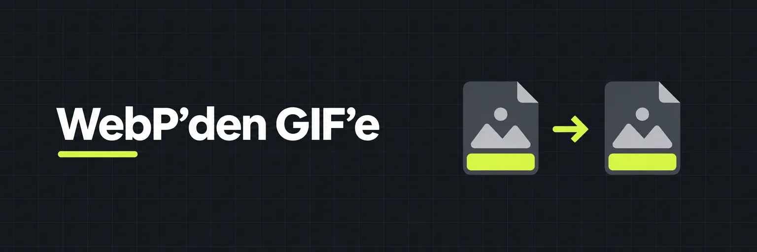 WebP'den GIF'e