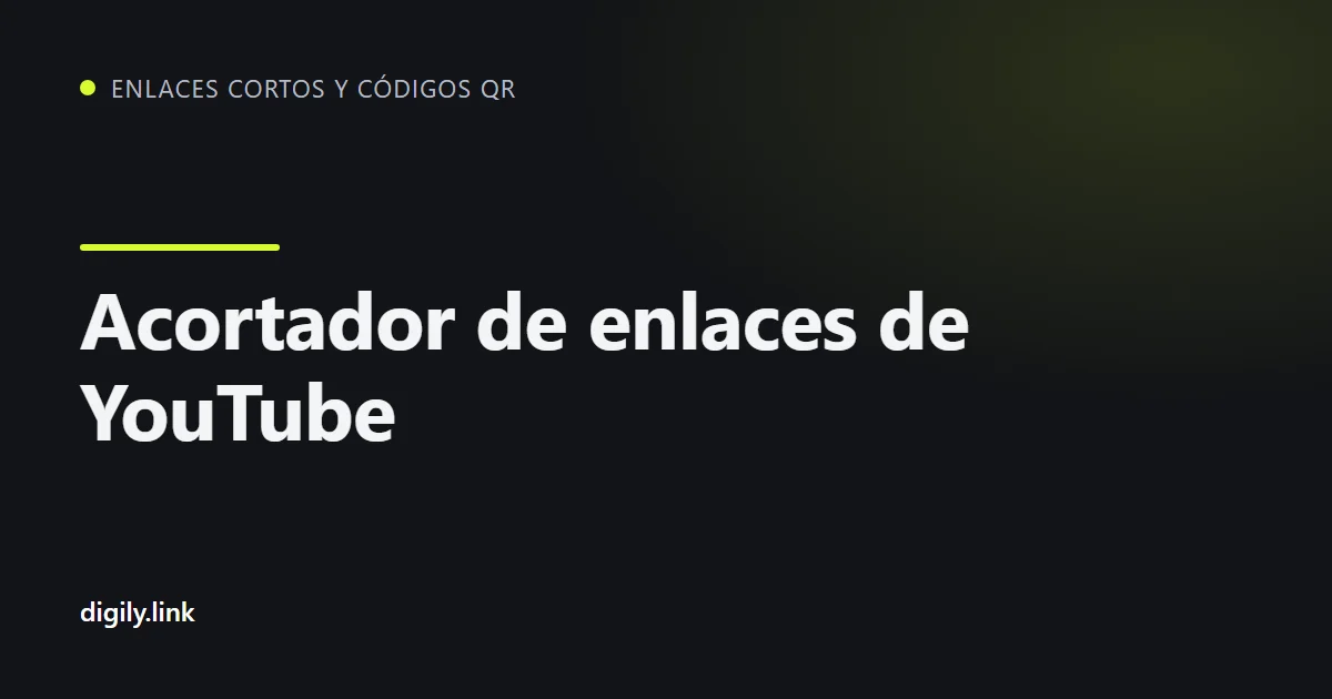 Un enlace corto abre un vídeo de YouTube en la app del móvil