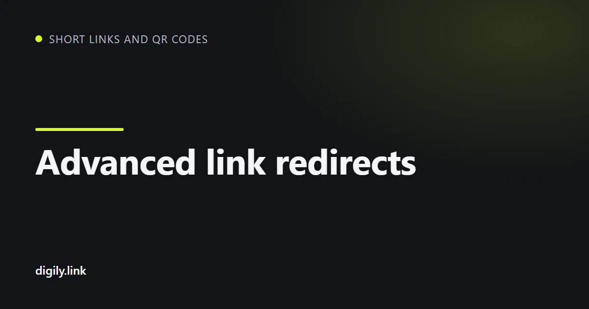 One short link branching to destinations by country and device
