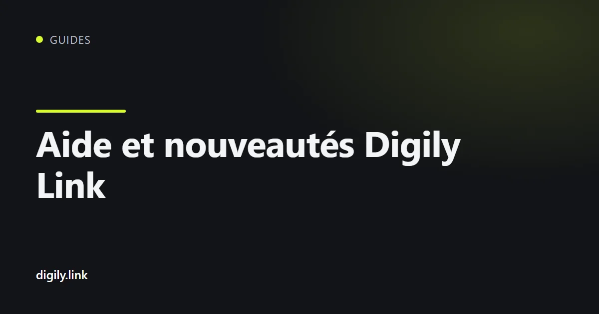Canaux d'assistance et communautaires de Digily Link sur un téléphone