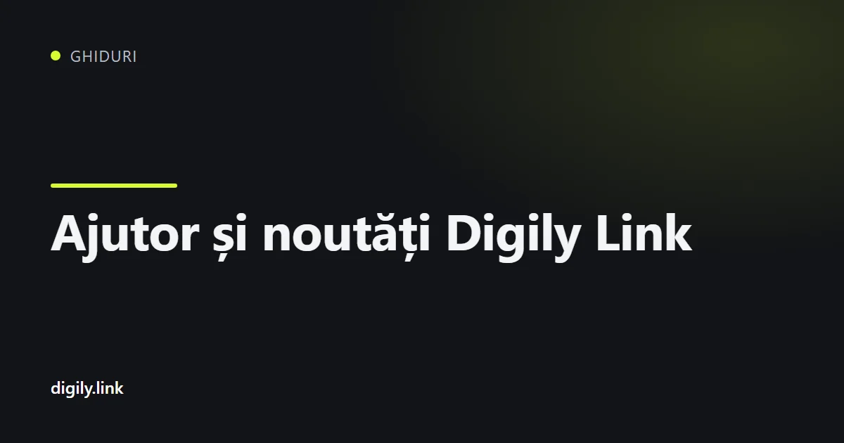 Canale de asistență și comunitate Digily Link pe un telefon
