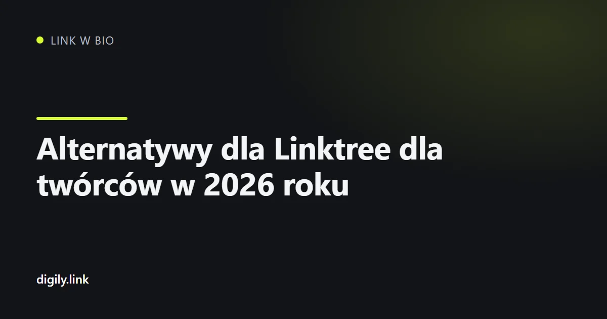 Porównanie narzędzi link w bio na ekranie telefonu