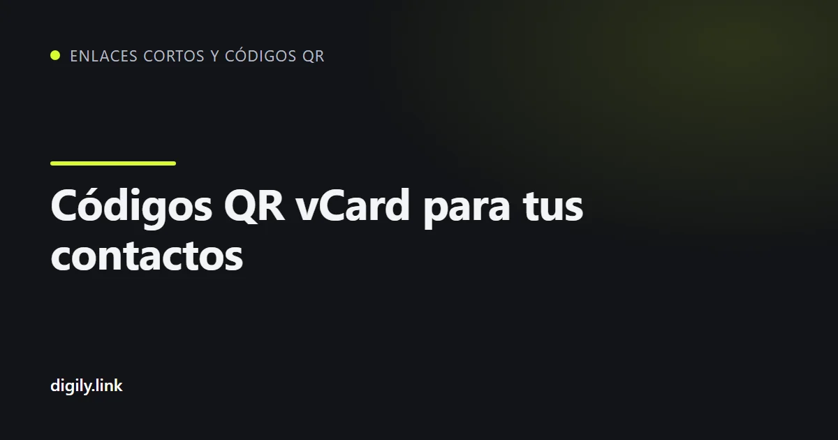 Una tarjeta de visita con un código QR escaneado por un móvil