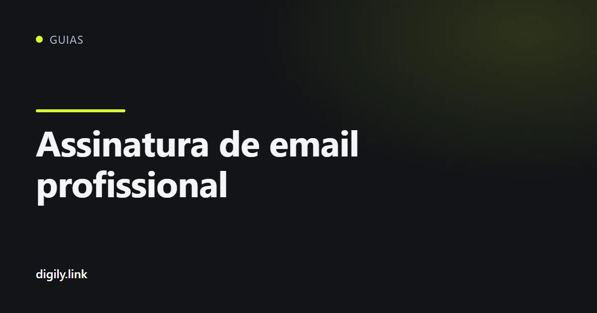 Assinatura de email profissional num portátil e num telemóvel