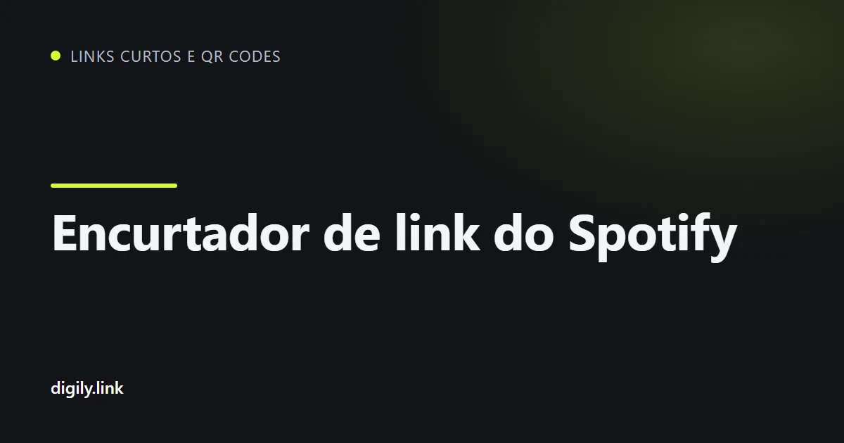 Link curto abrindo uma música do Spotify no app em um celular