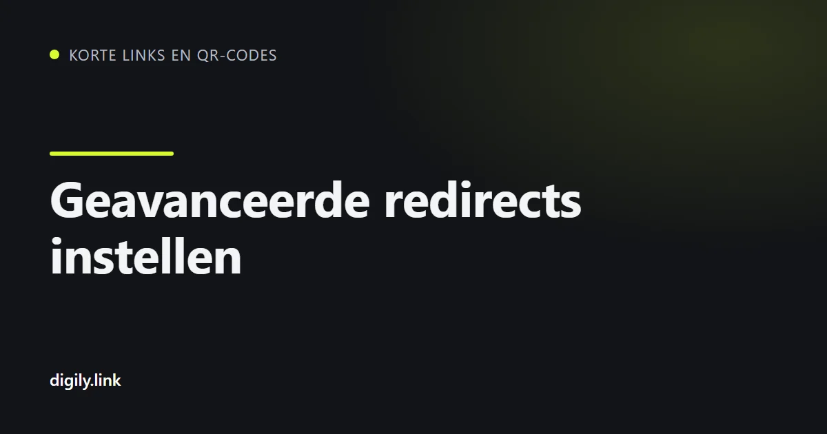 Eén korte link naar verschillende bestemmingen per land en apparaat