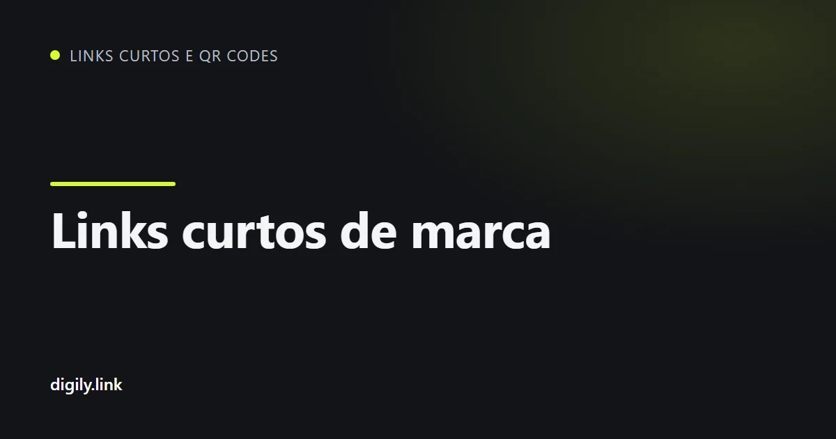 Link curto de marca com domínio .uk em um celular ao lado de um link genérico