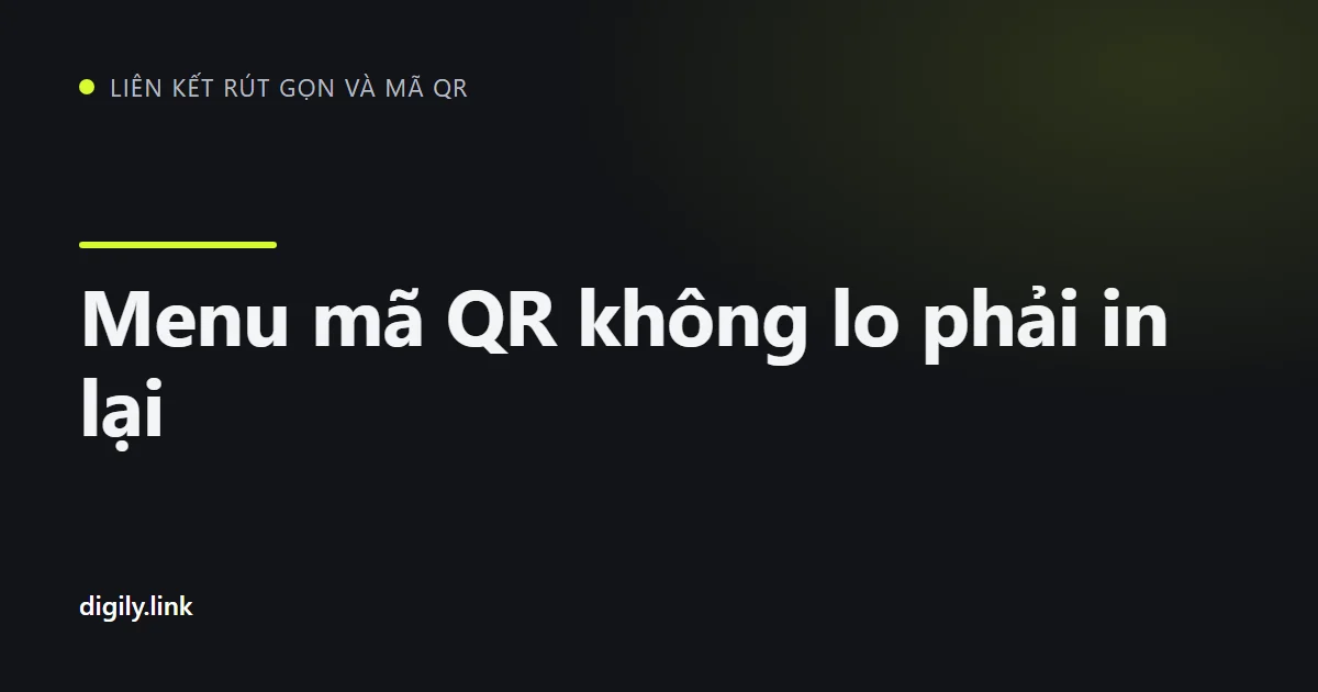 Mã QR trên bàn quán cà phê mở trang menu trên điện thoại