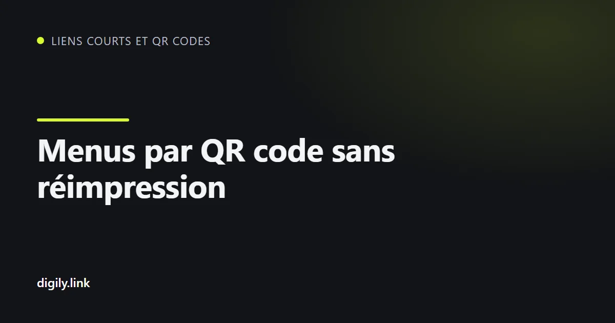 Un QR code sur une table de café ouvre un menu sur un téléphone