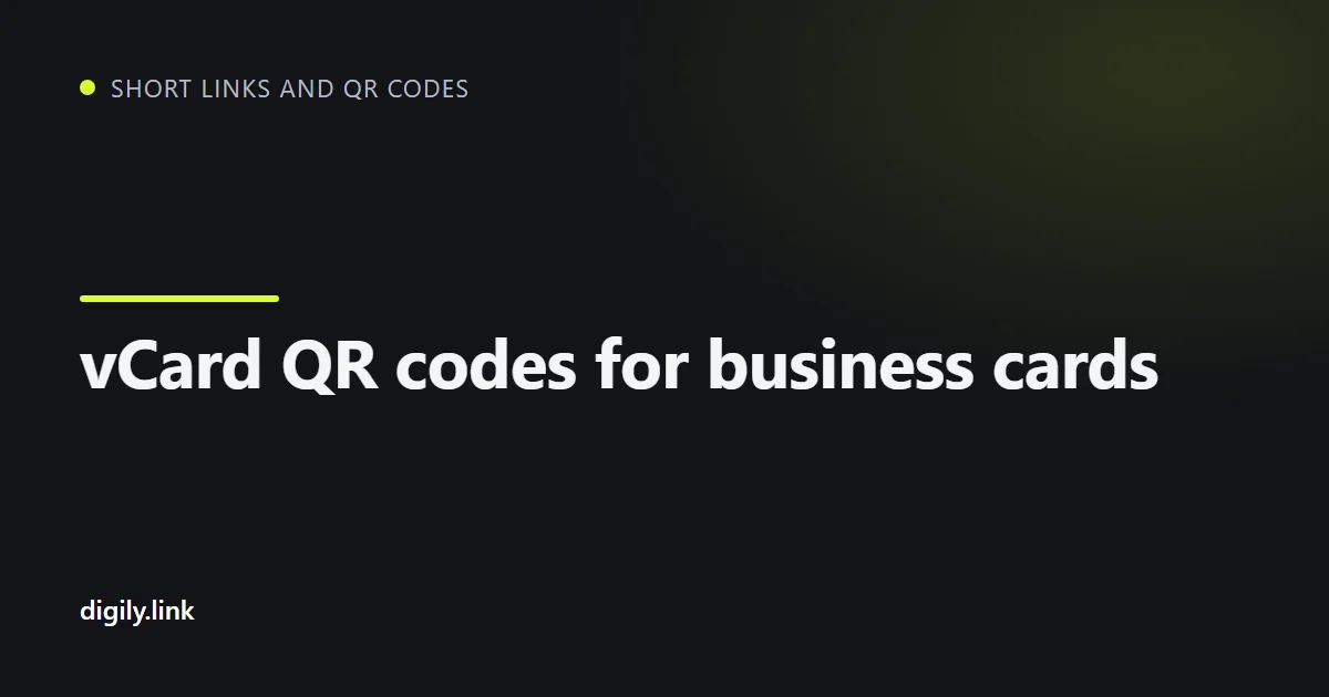 A business card with a QR code being scanned by a phone
